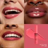 NYX Professional Makeup Butter Gloss - Блеск для губ оттенок 36 Sorbet, 8 ml — фото 2