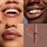 NYX Professional Makeup Butter Gloss - Блеск для губ, 8 мл, оттенок 46 Butterstotch — фото 3