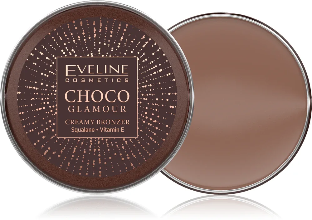 Eveline Cosmetics Choco Glamour - Бронзирующий крем, 20 г, оттенок 02