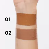 Eveline Cosmetics Choco Glamour - Бронзирующий крем, 20 г, оттенок 02 — фото 3