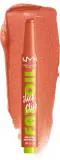 NYX Professional Makeup Fat Oil Slick Click - Тонирующий бальзам для губ оттенок 06 Hits Different, 2 g — фото 6