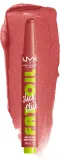 NYX Professional Makeup Fat Oil Slick Click - Тонирующий бальзам для губ оттенок 03 No Filter Needed, 2 g — фото 6
