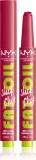 NYX Professional Makeup Fat Oil Slick Click - Тонирующий бальзам для губ оттенок 10 Double Tap, 2 g — фото 1