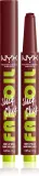 NYX Professional Makeup Fat Oil Slick Click - Тонирующий бальзам для губ оттенок 11 In A Mood, 2 g — фото 1