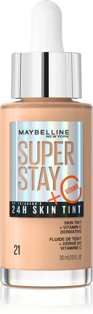 MAYBELLINE NEW YORK SuperStay Vitamin C Skin Tint - Сыворотка для выравнивания тона кожи оттенок 21, 30 ml