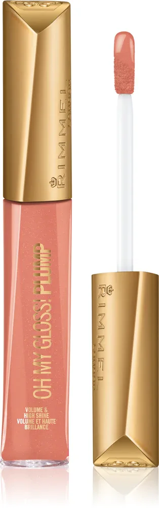 Rimmel Oh My Gloss! Plump - Блеск для губ, 6 мл, оттенок Peach Pie