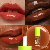 NYX Professional Makeup Fat Oil Lip Drip - Масло для губ оттенок 07 Scrollin, 4 ml — фото 3