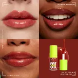 NYX Professional Makeup Fat Oil Lip Drip - Масло для губ оттенок Losin Cone Trol, 4 ml — фото 4