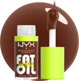 NYX Professional Makeup Fat Oil Lip Drip - Масло для губ оттенок Livin The Cream, 4 ml — фото 2