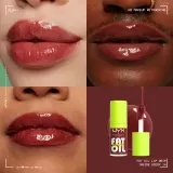 NYX Professional Makeup Fat Oil Lip Drip - Масло для губ оттенок Inside Scoop, 4 ml — фото 5