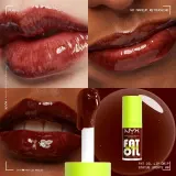 NYX Professional Makeup Fat Oil Lip Drip - Масло для губ оттенок 08 Status Update, 4 ml — фото 3