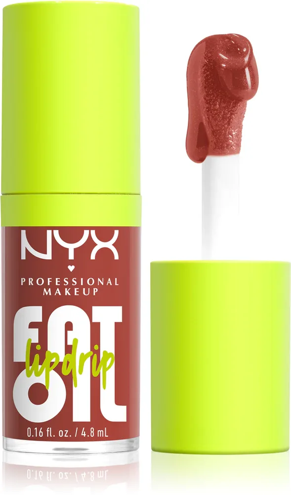 NYX Professional Makeup Fat Oil Lip Drip - Масло для губ, 4 мл, оттенок Splash Of Cream