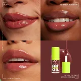 NYX Professional Makeup Fat Oil Lip Drip - Масло для губ, 4 мл, оттенок Sprinkle Sprinkle — фото 4