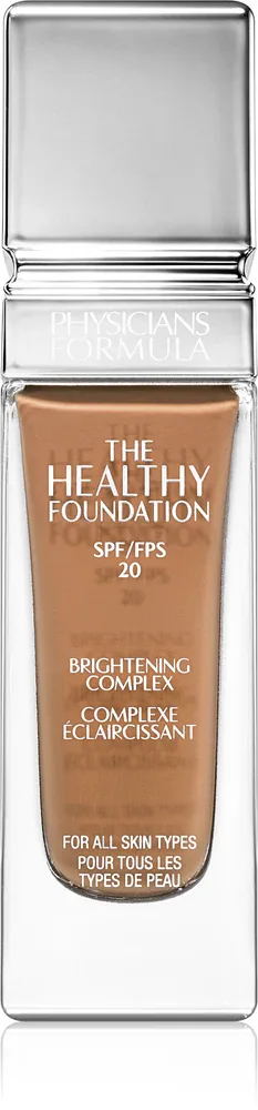 Physicians Formula The Healthy Foundation - Розово-светящий кремовый тональный флюид с SPF 20, 30 мл, оттенок MW2