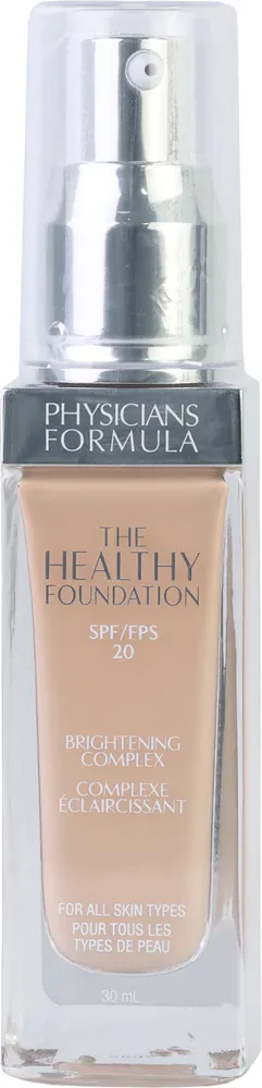 Physicians Formula The Healthy Foundation - Розово-светящий кремовый тональный флюид с SPF 20, 30 мл, оттенок Light Cool 1