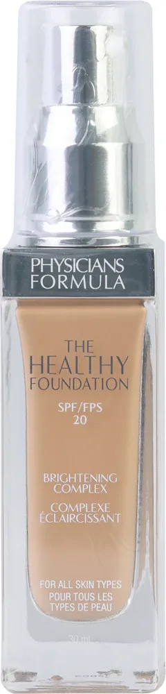 Physicians Formula The Healthy Foundation - Розово-светящий кремовый тональный флюид с SPF 20, 30 мл, оттенок Medium Neutral 3