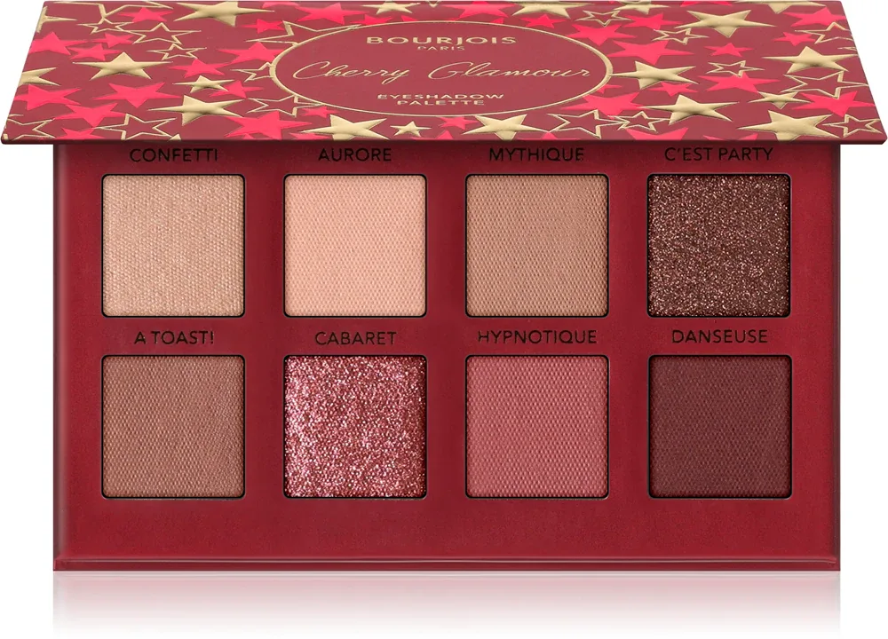 Bourjois Cherry Glamour - Палетка теней для век: палетка теней для век, 8 g