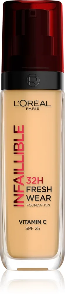 L’Oreal Paris Infaillible 32H Fresh Wear - Долговременное тонирование в жидкой основе оттенок 140 Cool Rosé, 30 ml