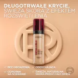 L’Oreal Paris Infaillible 32H Fresh Wear - Долговременное тонирование в жидкой основе, 30 мл, оттенок 120 WARM DORE — фото 4