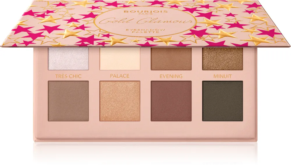 Bourjois Gold Glamour - Палитра теней для век, 7 g