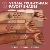 NYX Professional Makeup Ultimate Shadow Palette - Палетка теней для век: тени для век оттенок Warm Neutrals, 16 g — фото 4