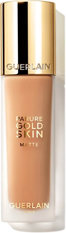 GUERLAIN Parure Gold Skin Matte Foundation - Долговременное матирующее тональное средство SPF 15 оттенок 4W, 35 ml