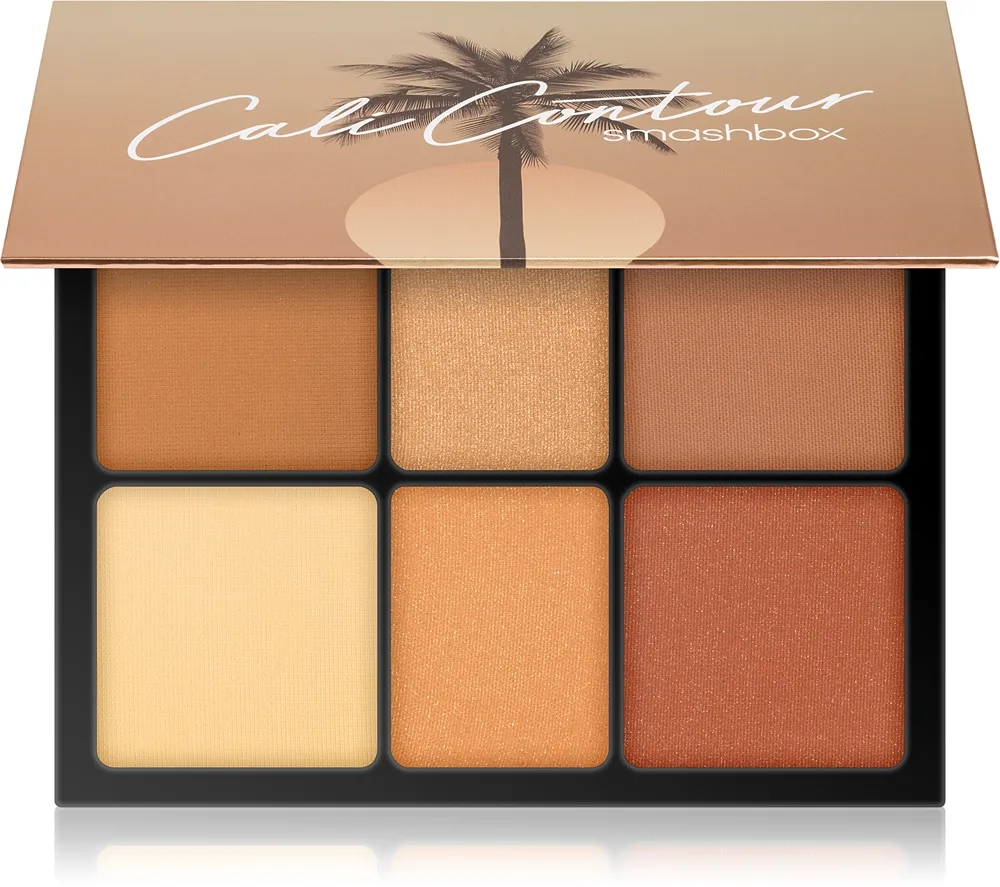 Smashbox Cali Contour Palette - Палетка для контурирования лица оттенок Medium Deep, 20 g