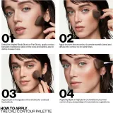 Smashbox Cali Contour Palette - Палетка для контурирования лица оттенок Medium Deep, 20 g — фото 5