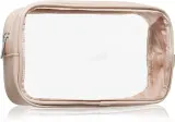 Notino Travel Collection Medium Clear Organizer - Прозрачная косметичка M Beige 24x12,5x5 cm, 1 szt. — фото 1