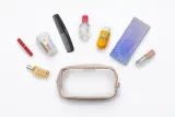 Notino Travel Collection Medium Clear Organizer - Прозрачная косметичка M Beige 24x12,5x5 cm, 1 szt. — фото 6