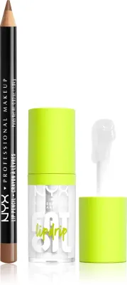 NYX Professional Makeup Fat Oil Lip Drip - Блеск для губ, 2 шт