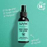 NYX Professional Makeup Makeup Setting Spray Dewy - Спрей для фиксации загара, 180 ml — фото 3