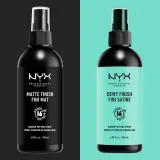 NYX Professional Makeup Makeup Setting Spray Dewy - Спрей для фиксации загара, 180 ml — фото 6