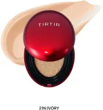 TIRTIR Mask Fit Red Cushion - Долговременное основание в губке оттенок 21N Ivory, 18 g — фото 8