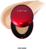 TIRTIR Mask Fit Red Cushion - Долговременное основание в губке оттенок 23N Sand, 18 g — фото 8