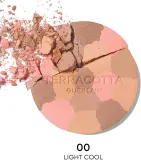 GUERLAIN Terracotta Light - Розово-светящий бронзирующий порошок, который можно наполнить, 10 г, оттенок 00 Light Cool — фото 2
