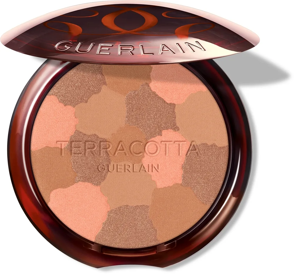 GUERLAIN Terracotta Light - Розово-светящий бронзирующий порошок, который можно наполнить оттенок 03 Medium Warm, 10 g