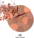 GUERLAIN Terracotta Light - Розово-светящий бронзирующий порошок, который можно наполнить оттенок 05 Deep Warm, 10 g — фото 2
