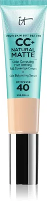IT Cosmetics Your Skin But Better CC+ Natural Matte - Крем CC матирующий SPF 40 Fair, 32 мл