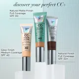 IT Cosmetics Your Skin But Better CC+ Natural Matte - Крем CC матирующий SPF 40 Light, 32 ml — фото 7