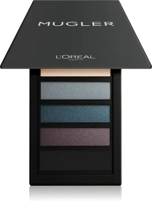 L’Oreal Paris x Mugler - Палетка теней для век: палетка теней для век оттенок Midnight, 8 г