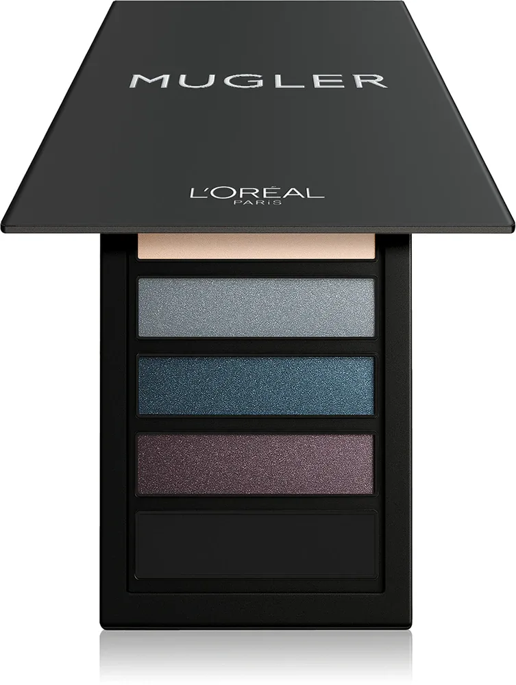 L’Oreal Paris x Mugler - Палетка теней для век: палетка теней для век оттенок Midnight, 8 g