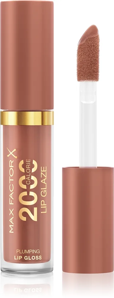 Max Factor 2000 Calorie Lip Glaze - Блеск для губ, придающий объем оттенок 150 Caramel Swish, 4 ml