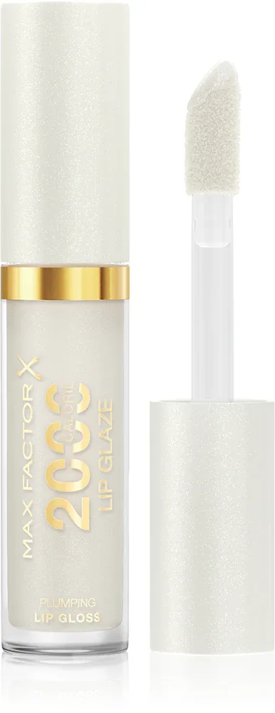 Max Factor 2000 Calorie Lip Glaze - Блеск для губ, придающий объем, 4 мл, оттенок 000 Melting Ice