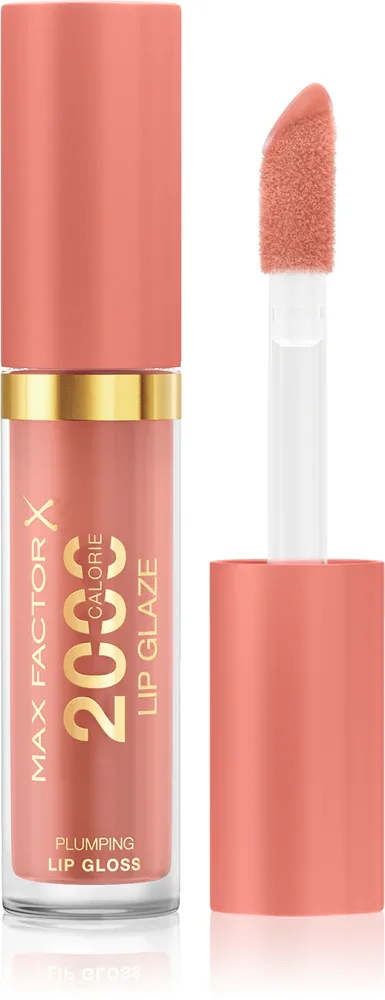 Max Factor 2000 Calorie Lip Glaze - Блеск для губ, придающий объем, 4 мл, оттенок 050 Guava Flair