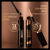 Max Factor 2000 Calorie Pro Stylist - Тушь для ресниц, увеличивающая объем оттенок Black, 9 ml — фото 3