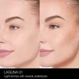 NARS MINI Laguna Bronzing Powder - Пудра для скульптурирования и бронзирования мини, 3 г, оттенок LAGUNA 01 — фото 3