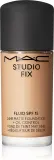 MAC Cosmetics Mini Studio Fix Fluid SPF 15 24HR Matte Foundation + Oil Control - Матирующий тональный крем SPF 15 оттенок NW15, 15 ml — фото 1