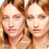 MAC Cosmetics Mini Studio Fix Fluid SPF 15 24HR Matte Foundation + Oil Control - Матирующий тональный крем SPF 15 оттенок NW15, 15 ml — фото 7