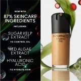 MAC Cosmetics Mini Studio Fix Fluid SPF 15 24HR Matte Foundation + Oil Control - Матирующий тональный крем SPF 15, 15 мл, оттенок NW10 — фото 4